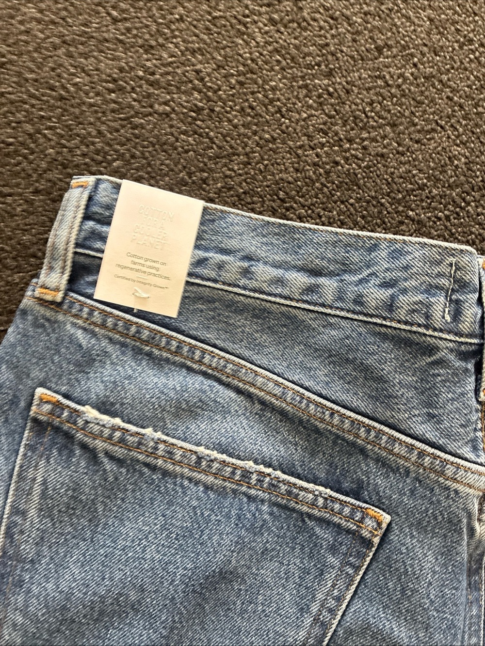 AGOLDE Low Slung Baggy Jeans Women’s Size 29 Blue Relaxed Fit Grunge Denim - Picture 14 of 14